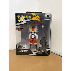 Pokemon Select Cinderace Trainer Team Series 9 Action Figure Jazwares